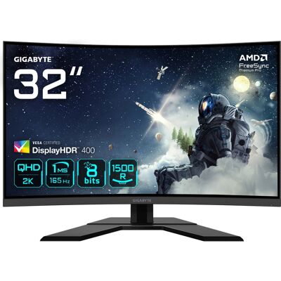 Monitor GIGABYTE G32QC A de 31,5 pulgadas QHD - monitor Monitor GIGABYTE G32QC A de 31,5 pulgadas QHD - monitor