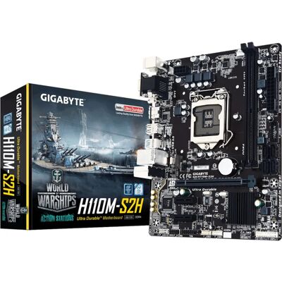 Gigabyte GA-H110M-S2H Motherboard - Intel H110 - Micro ATX Gigabyte GA-H110M-S2H Motherboard - Intel H110 - Micro ATX