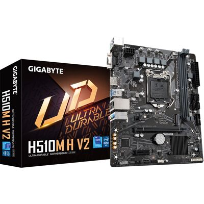 Placa base Gigabyte H510M H V2 - Compatible con Intel 11ª, DDR4, HDMI, M.2 Placa base Gigabyte H510M H V2 - Compatible con Intel 11ª, DDR4, HDMI, M.2