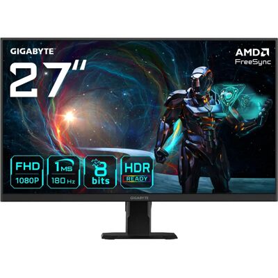 Gigabyte Gs27fa - Monitor Gaming 27" Full HD - HDR - Preto Gigabyte Gs27fa - Monitor Gaming 27" Full HD - HDR - Preto