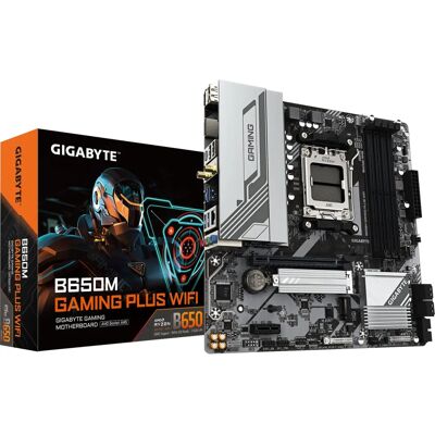 GIGABYTE B650M GAMING PLUS WIFI - Carte mère - Micro ATX - AMD B650 GIGABYTE B650M GAMING PLUS WIFI - Carte mère - Micro ATX - AMD B650