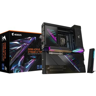 Carte mère Gigabyte Z890 Aorus Xtreme AI - Supporte Intel Core Ultra (Série 2), DDR5, PCIe 5.0, Wi-Fi 7 - Publicité Carte mère Gigabyte Z890 Aorus Xtreme AI - Supporte Intel Core Ultra (Série 2), DDR5, PCIe 5.0, Wi-Fi 7 - Publicité