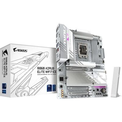 GIGABYTE B860 AORUS ELITE WIFI7 ICE - Motherboard GIGABYTE B860 AORUS ELITE WIFI7 ICE - Motherboard