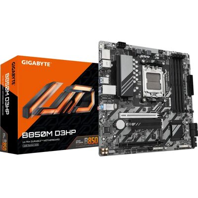 Scheda madre GIGABYTE B850M D3HP - AMD AM5, DDR5, Micro ATX - Motherboard Scheda madre GIGABYTE B850M D3HP - AMD AM5, DDR5, Micro ATX - Motherboard