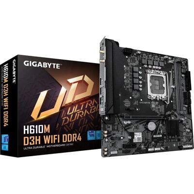 GIGABYTE H610M D3H WIFI DDR4 - Carte mère GIGABYTE H610M D3H WIFI DDR4 - Carte mère