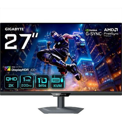 GIGABYTE M27Q2 QD 27" Monitor - Quantum Dot, 200Hz, 1ms - Számítógép Monitor GIGABYTE M27Q2 QD 27" Monitor - Quantum Dot, 200Hz, 1ms - Számítógép Monitor