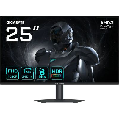 GIGABYTE G25F2A Gaming-Monitor 24,5" Full HD 240Hz IPS HDR10 GIGABYTE G25F2A Gaming-Monitor 24,5" Full HD 240Hz IPS HDR10