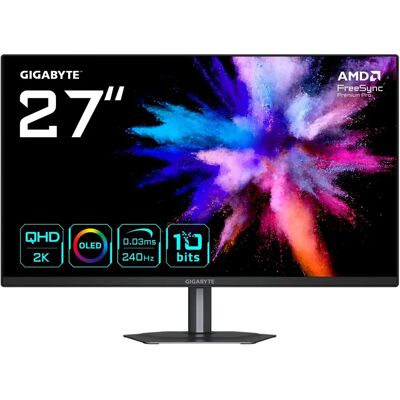 Moniteur GIGABYTE GO27Q24 OLED QHD 27" - 240Hz, 0.03ms - Publicité Moniteur GIGABYTE GO27Q24 OLED QHD 27" - 240Hz, 0.03ms - Publicité