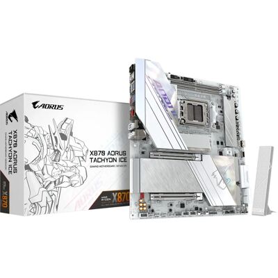 GIGABYTE X870 AORUS TACHYON ICE - Motherboard for AMD Ryzen 9000 series GIGABYTE X870 AORUS TACHYON ICE - Motherboard for AMD Ryzen 9000 series
