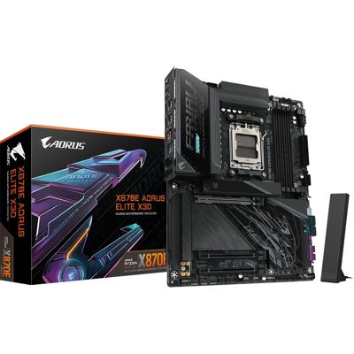 GIGABYTE X870E AORUS ELITE X3D WIFI7 ATX Mainboard Sockel AM5 HDMI X870E A ELITE X GIGABYTE X870E AORUS ELITE X3D WIFI7 ATX Mainboard Sockel AM5 HDMI X870E A ELITE X