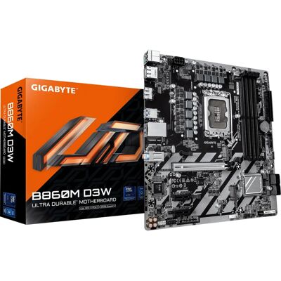 GIGABYTE - B860M D3W - micro ATX - Hovedkort GIGABYTE - B860M D3W - micro ATX - Hovedkort
