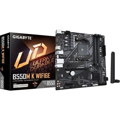 Gigabyte - B550M K WIFI6E - AM4 - Scheda madre Gigabyte - B550M K WIFI6E - AM4 - Scheda madre