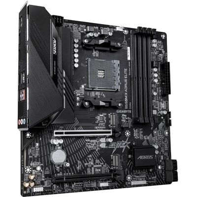 GIGABYTE - B550M AORUS ELITE - AM4 - Micro ATX - Scheda madre GIGABYTE - B550M AORUS ELITE - AM4 - Micro ATX - Scheda madre