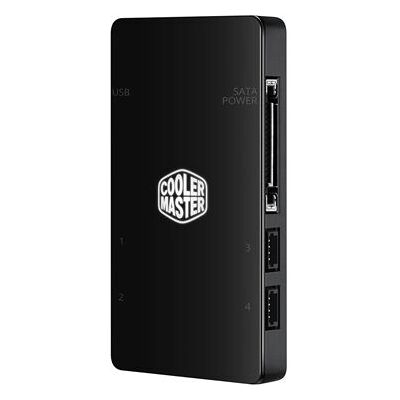 Cooler Master Modell MFY-RCSN-NNUDK-R1 RGB LED-Controller - Kompakt, Magnetisch, Erweiterbar Cooler Master Modell MFY-RCSN-NNUDK-R1 RGB LED-Controller - Kompakt, Magnetisch, Erweiterbar