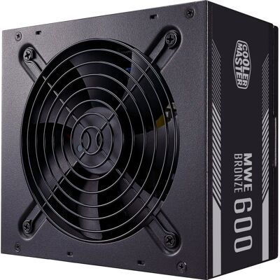 Cooler Master MWE 600 Bronze - V2 Tápegység - 600W, Fekete Cooler Master MWE 600 Bronze - V2 Tápegység - 600W, Fekete