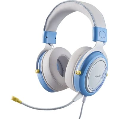 Cooler Master Weiß/Blau Gaming-Headset CH-331 - 7.1 Surround-Sound Cooler Master Weiß/Blau Gaming-Headset CH-331 - 7.1 Surround-Sound
