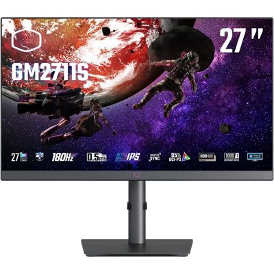 Cooler Master GM2711S Gaming-skjerm - 27" QHD 180Hz - Svart Cooler Master GM2711S Gaming-skjerm - 27" QHD 180Hz - Svart
