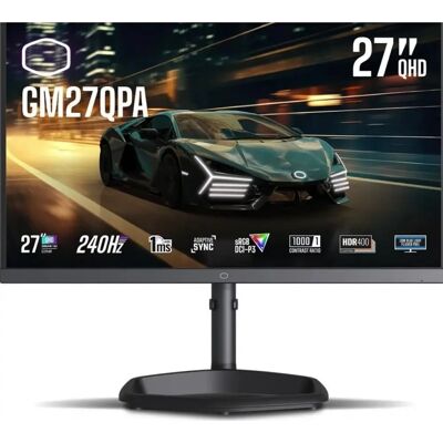 Cooler Master GM27QPA 27" 1440p Gaming-Monitor - IPS, 240Hz, 1ms, Lautsprecher Cooler Master GM27QPA 27" 1440p Gaming-Monitor - IPS, 240Hz, 1ms, Lautsprecher