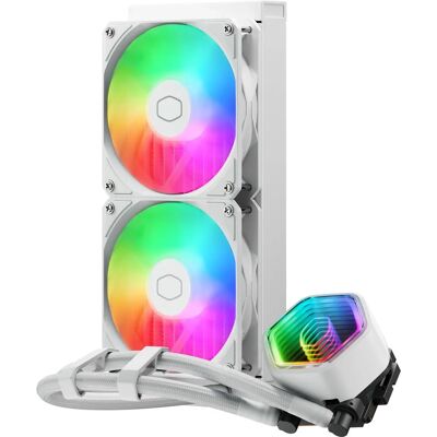 Cooler Master MasterLiquid 240 Core II ARGB Weiß - CPU Kühler Cooler Master MasterLiquid 240 Core II ARGB Weiß - CPU Kühler
