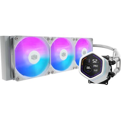 Cooler Master - MasterLiquid Core Nex 360 - White - CPU Koeler Cooler Master - MasterLiquid Core Nex 360 - White - CPU Koeler