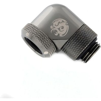 Bitspower BP-BSE90RML Multi-Link Adapter - 90° G1/4, Grau Bitspower BP-BSE90RML Multi-Link Adapter - 90° G1/4, Grau