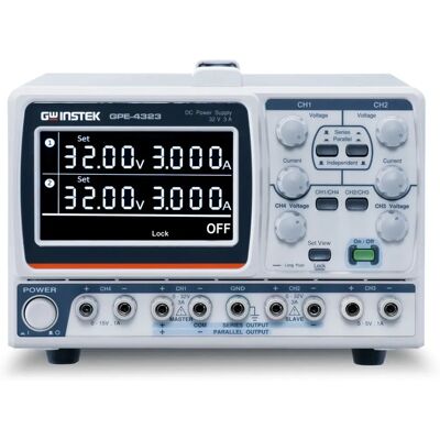 GW Instek GPE-4323 Alimentatore da laboratorio regolabile - 4 canali GW Instek GPE-4323 Alimentatore da laboratorio regolabile - 4 canali