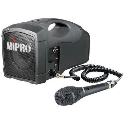Mipro MA101C Système de Sonorisation Portable avec Microphone - Équipement Audio - Publicité Mipro MA101C Système de Sonorisation Portable avec Microphone - Équipement Audio - Publicité