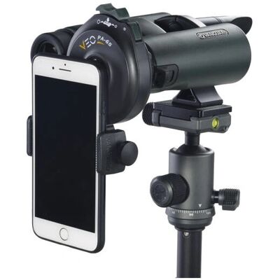 Vanguard VEO PA-65 Smartphone Digiscoping Adapter - Universal, Bluetooth Remote Vanguard VEO PA-65 Smartphone Digiscoping Adapter - Universal, Bluetooth Remote