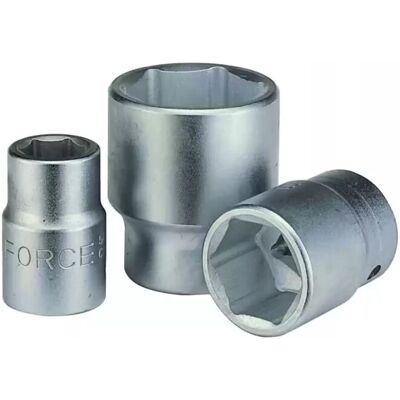 FORCE Zeskant Socket Insert - 20mm, 36mm opening, 58mm lengte FORCE Zeskant Socket Insert - 20mm, 36mm opening, 58mm lengte
