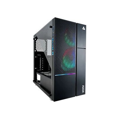 Torres Midi Azza IRIS 330 Negro - PC - ATX, Vidrio Templado Torres Midi Azza IRIS 330 Negro - PC - ATX, Vidrio Templado