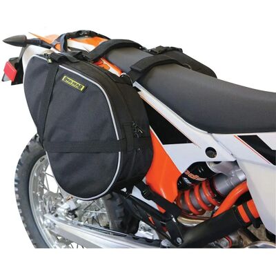 Nelson-Rigg Svarta RG-020 dubbla sport enduro sadeltaskar - Motorcykelaccessoarer Nelson-Rigg Svarta RG-020 dubbla sport enduro sadeltaskar - Motorcykelaccessoarer
