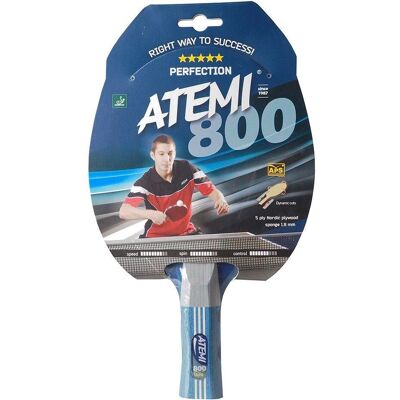 Atemi 800 - Rakietka do tenisa stołowego - Zatwierdzona przez ITTF Atemi 800 - Rakietka do tenisa stołowego - Zatwierdzona przez ITTF