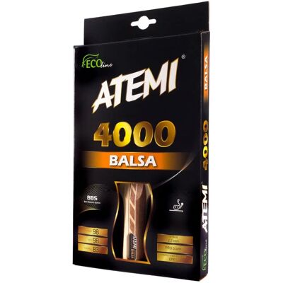 Atemi 4000 Balsa wklęsła rakieta do tenisa stołowego - Tenis stołowy Atemi 4000 Balsa wklęsła rakieta do tenisa stołowego - Tenis stołowy