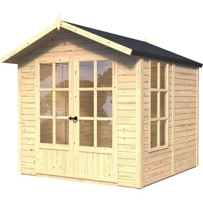 KONIFERA Melrose Gartenhaus - Holz, Beige, Satteldach KONIFERA Melrose Gartenhaus - Holz, Beige, Satteldach