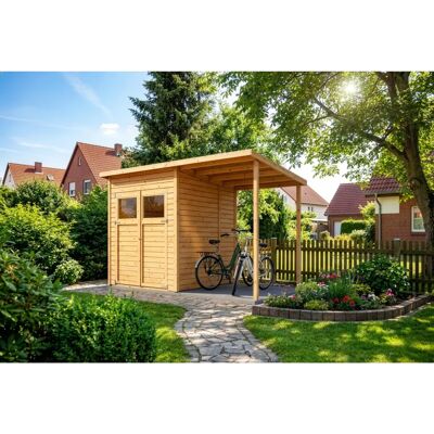 Alpholz Mollie Plus Gartenhaus - 335x199 cm - Robuste Fichte Konstruktion Alpholz Mollie Plus Gartenhaus - 335x199 cm - Robuste Fichte Konstruktion