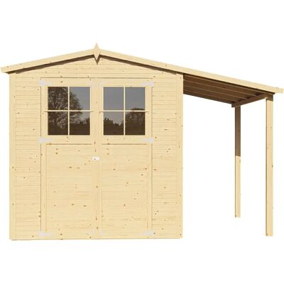 KONIFERA Alto 2 PLUS Fineline Satteldach Gartenhaus - Gartenhäuser KONIFERA Alto 2 PLUS Fineline Satteldach Gartenhaus - Gartenhäuser