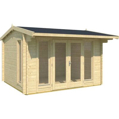 Lasita Maja Jubilee 44 - Garden House, Beige, 44mm Walls Lasita Maja Jubilee 44 - Garden House, Beige, 44mm Walls