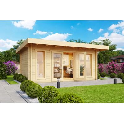 Lasita Maja Dorset 72 - Nordische Fichte, Pultdach, 70mm Wände - Ferienhaus Lasita Maja Dorset 72 - Nordische Fichte, Pultdach, 70mm Wände - Ferienhaus
