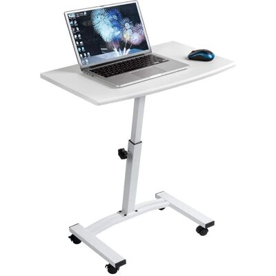 Tatkraft Cheer Przenośny Stół na Laptopa - Regulowana Wysokość, Kółka Tatkraft Cheer Przenośny Stół na Laptopa - Regulowana Wysokość, Kółka