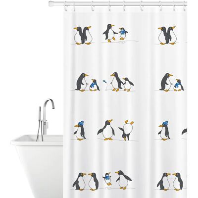 Northix Cortina de banho branca - 180 x 180 cm - Cortina de banho Northix Cortina de banho branca - 180 x 180 cm - Cortina de banho