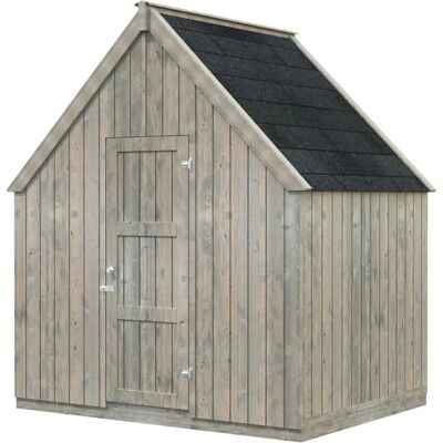 PALMAKO Emilia Gartenhaus - Holz, Grau, 4m² PALMAKO Emilia Gartenhaus - Holz, Grau, 4m²