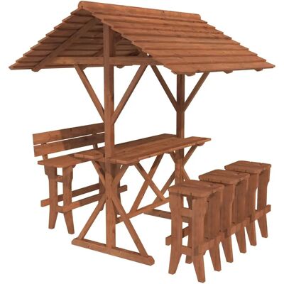 Palmako Gartenmöbelset - Rustikales Kiefernholz, 200x20x242cm Palmako Gartenmöbelset - Rustikales Kiefernholz, 200x20x242cm