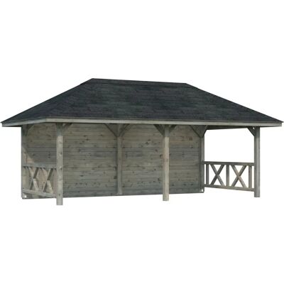 PALMAKO Bianca Set 108 Grau 588x319x300 cm Pavilion PALMAKO Bianca Set 108 Grau 588x319x300 cm Pavilion