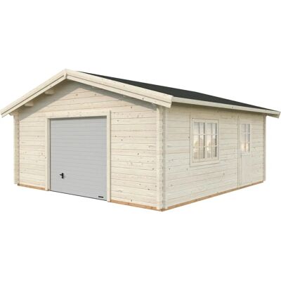 PALMAKO Garage Roger 27,7 m² mit Sektionaltor - Garage PALMAKO Garage Roger 27,7 m² mit Sektionaltor - Garage