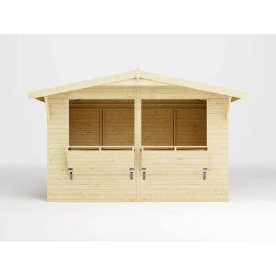 Palmako Stella Garden Bar - Premium Wooden Large Outdoor Bar Palmako Stella Garden Bar - Premium Wooden Large Outdoor Bar