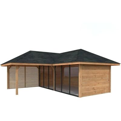 PALMAKO - Bianca Set 213 Slide - Braun - Garten - Pavilion PALMAKO - Bianca Set 213 Slide - Braun - Garten - Pavilion