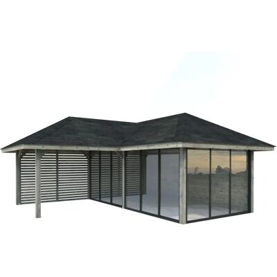 PALMAKO - Bianca Set 214 Slide - Grau - Zeltdach - Pavillon PALMAKO - Bianca Set 214 Slide - Grau - Zeltdach - Pavillon