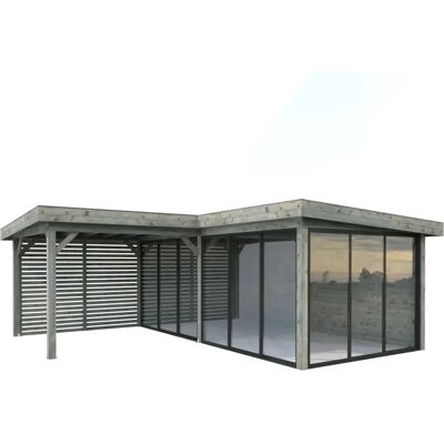 PALMAKO - Lenna Set 414 Slide - 588 x 245 x 588 cm - Pavilion PALMAKO - Lenna Set 414 Slide - 588 x 245 x 588 cm - Pavilion