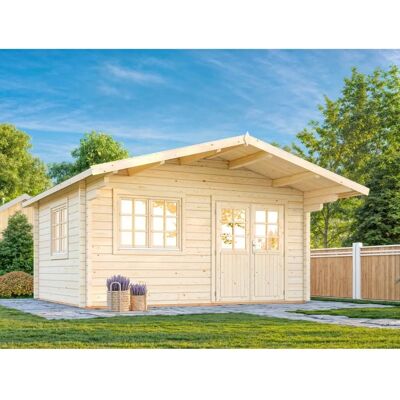 PALMAKO - Helena - Dunkelgrau - 514x524cm - Garden shed PALMAKO - Helena - Dunkelgrau - 514x524cm - Garden shed