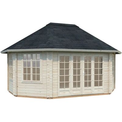 Palmako Pavillon Hanna - Achteckig, 20,3 m², transparent Palmako Pavillon Hanna - Achteckig, 20,3 m², transparent